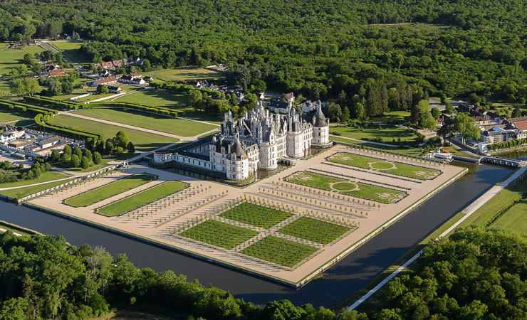 chateau & gardens of Chambord