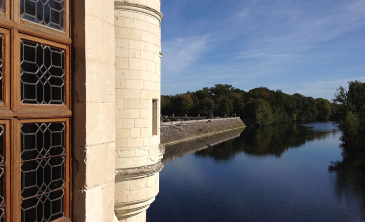 Chenonceau - Cher river