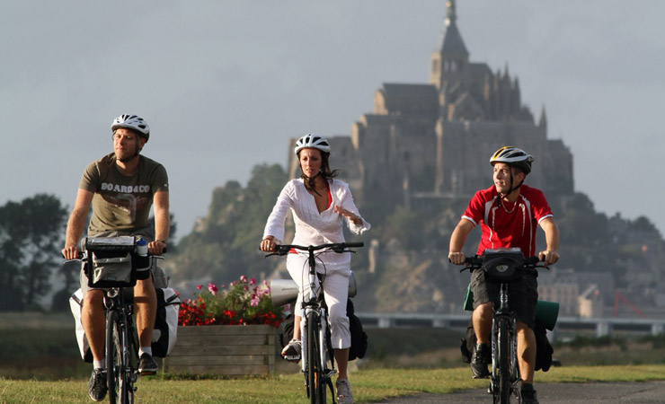 Mont St Michel by bike