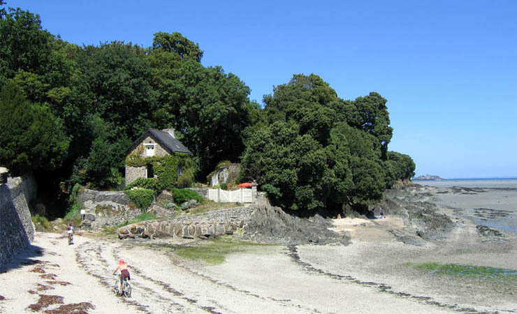 Brittany sea coast