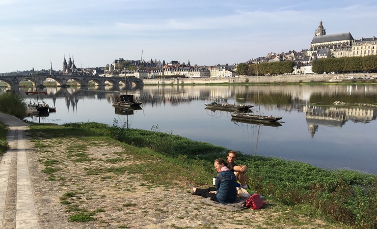 Blois - Loire river banks