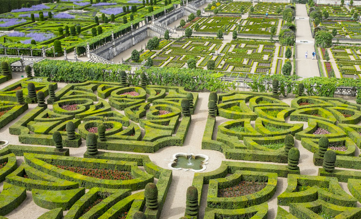 Villandry gardens