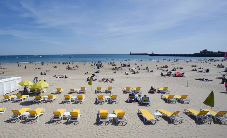 La Vélodyssée beach