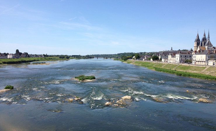 Blois & Loire river