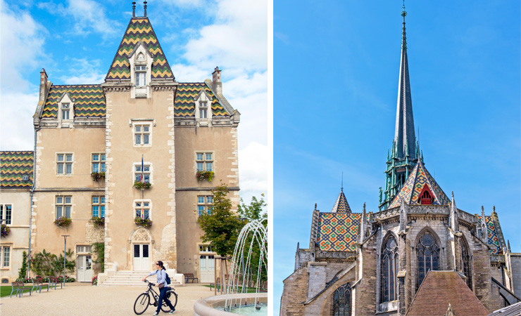 Meursault + St Bénigne cathedral - Dijon