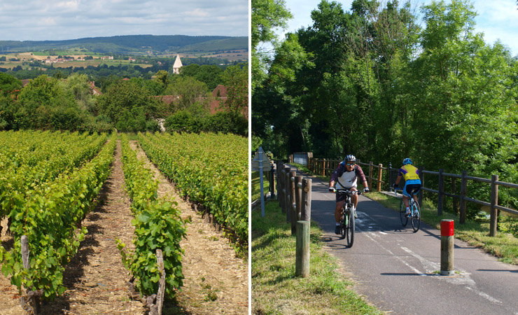 'Voie Verte' cycling  path - greenway