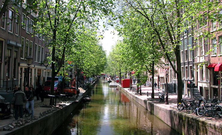 canal in Amsterdam