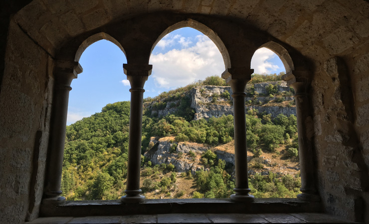Rocamadour - view from the Sanctuary
