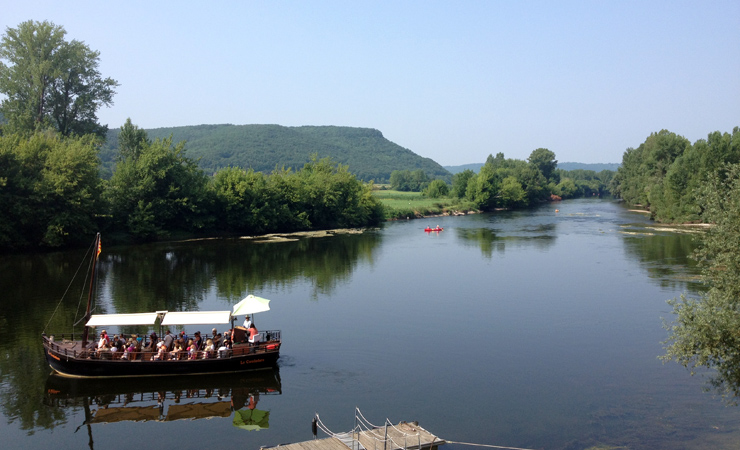 Dordogne river