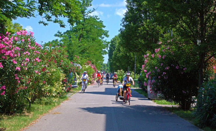 ©eurobike_Lido - Venise - eurobike-radreise-venetien-rundfahrt-lido-di-venezia-radfahrer
