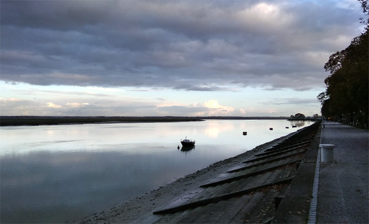 Saint Valery sur somme sunset