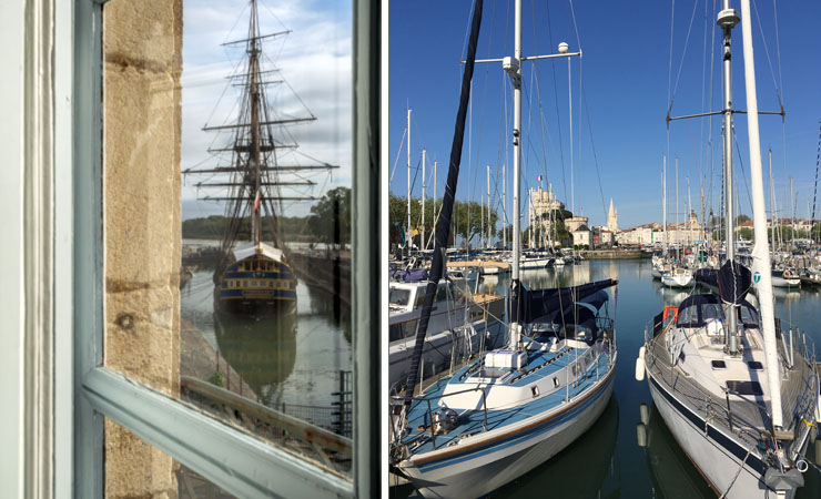 Naval museum in Rochefort // La Rochelle harbour