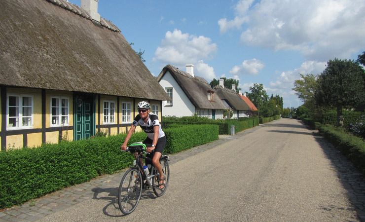 village on Fyn island