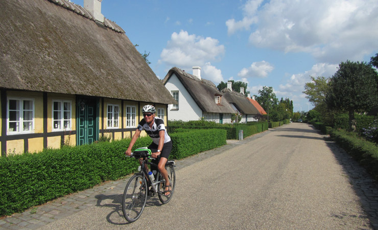 village on Fyn island