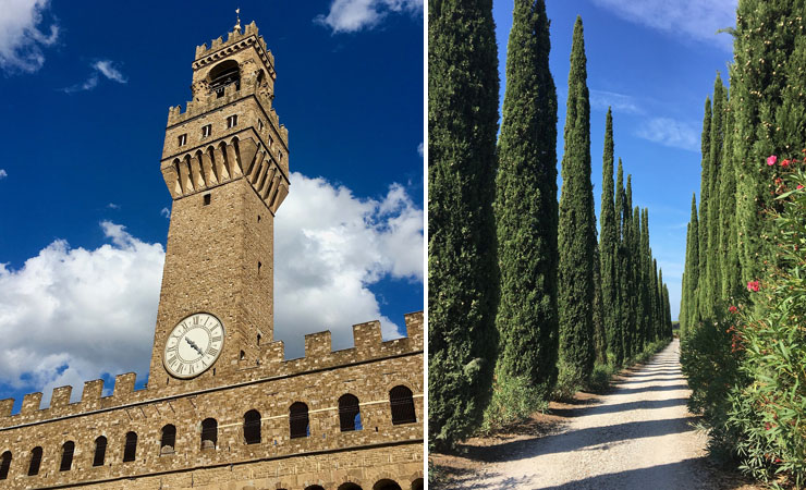 Palazzo Vecchio & tuscany campaign