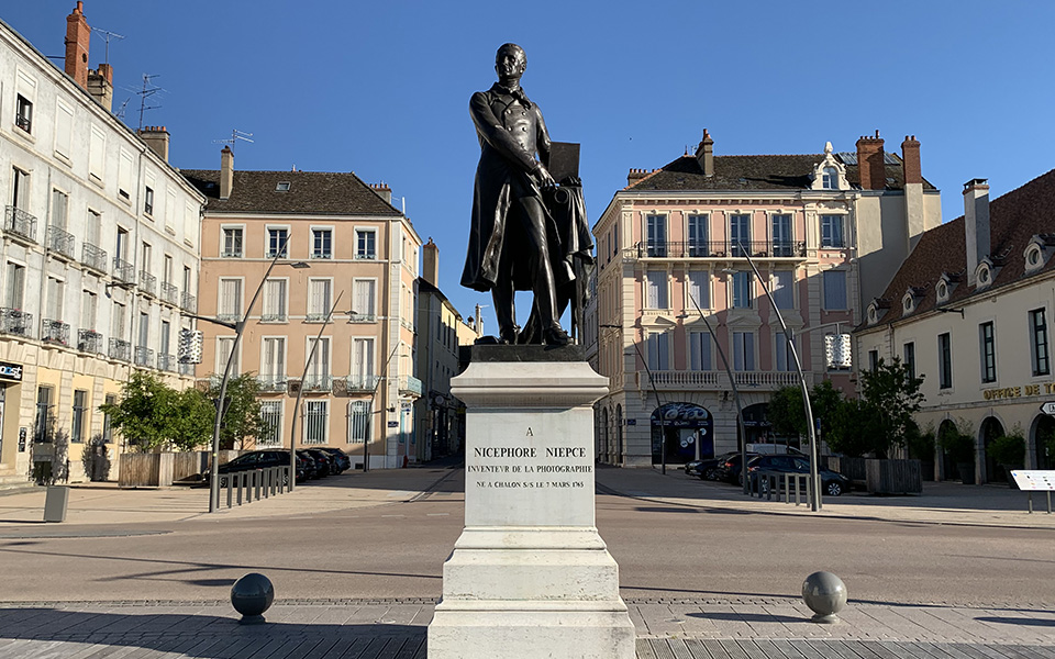 Nicéphore Niépce Statue - Chalon sur Saône