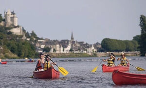 balade en canoë sur la Vienne