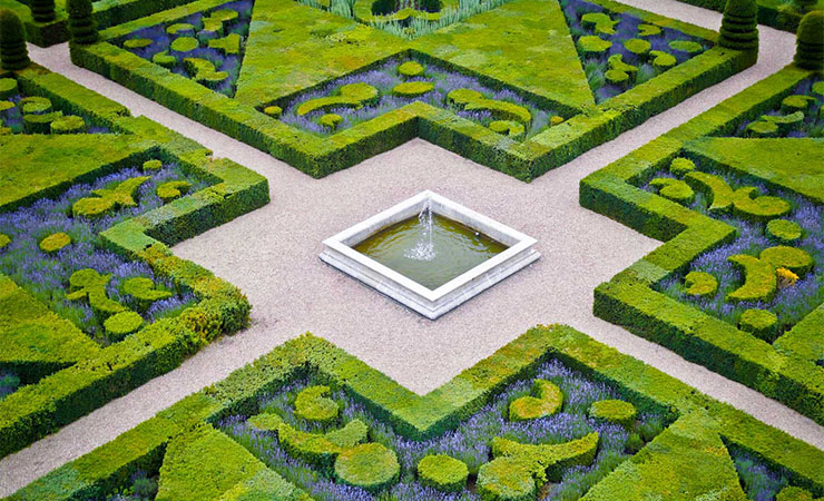 Villandry gardens