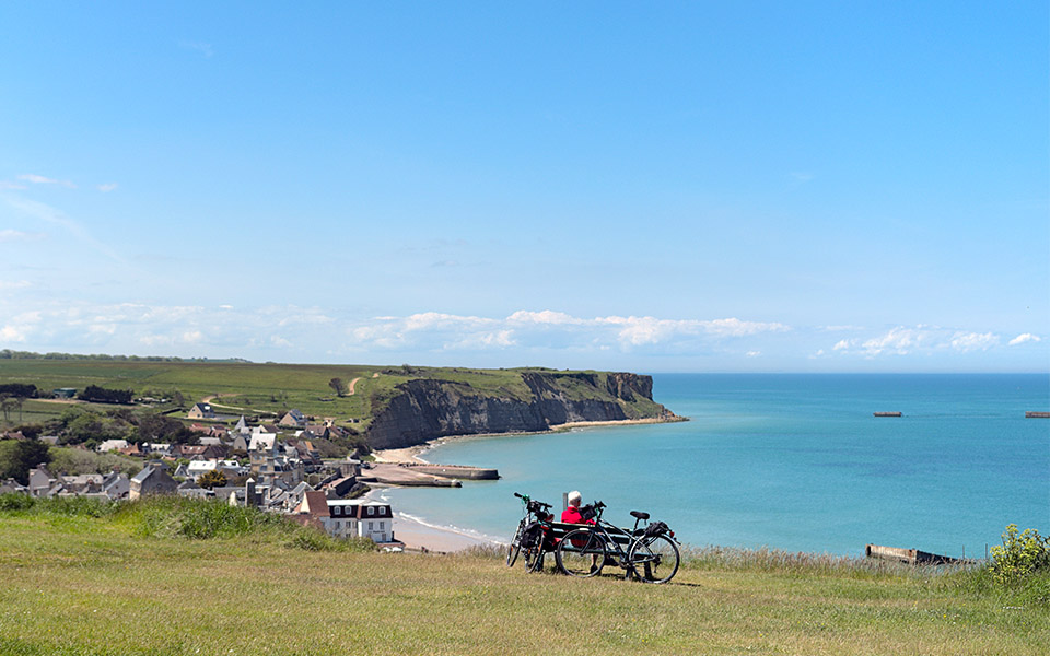 View over Arromanches