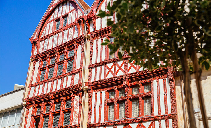 Half-timbered house