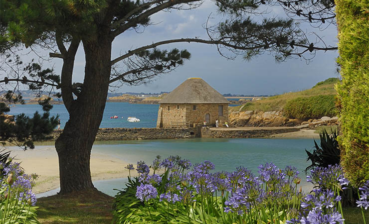 Bréhat island - Moulin à marée du Birlot