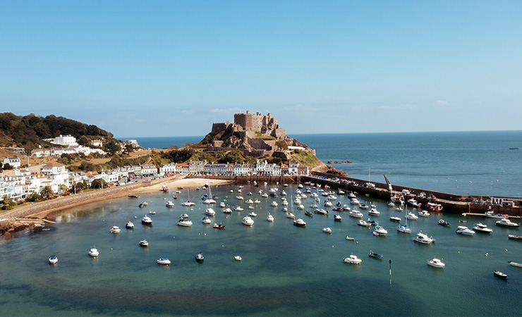 Mont Orgueil castle