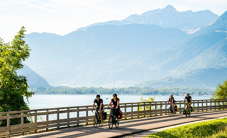 self guided bike trips france