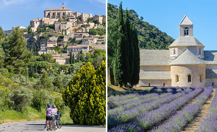 Gordes and Sénanque abbey