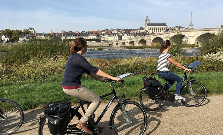 Blois - Loire river cycling path